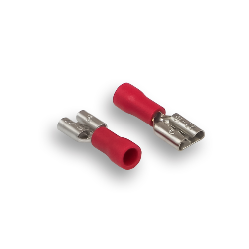 Клемма монтажная Aura ATS-1563 &quot;мама&quot;, красная (1 шт)