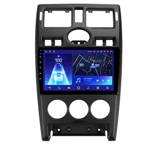 Штатная магнитола Teyes X1 Wi-Fi + 4G Lada Priora I 1 2007-2013 9" (F1) часы сверху (2+32Gb)