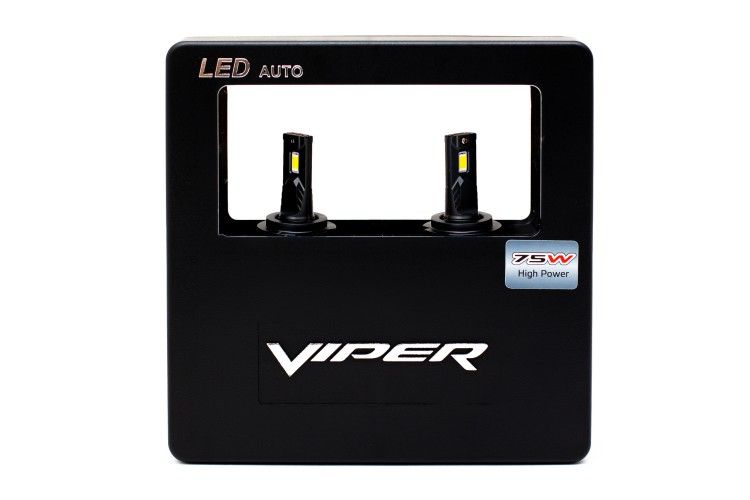 Комплект LED ламп головного света VIPER H7 (75W)