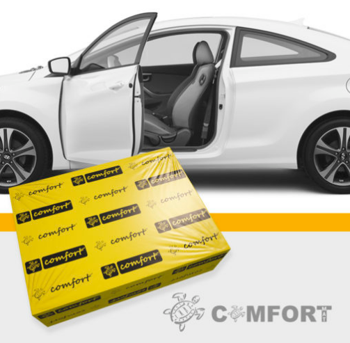 Комплект шумоизоляции пола салона Хетчбека — Комфорт Дарк