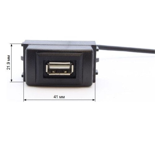 USB разъем в штатную заглушку для Nissan