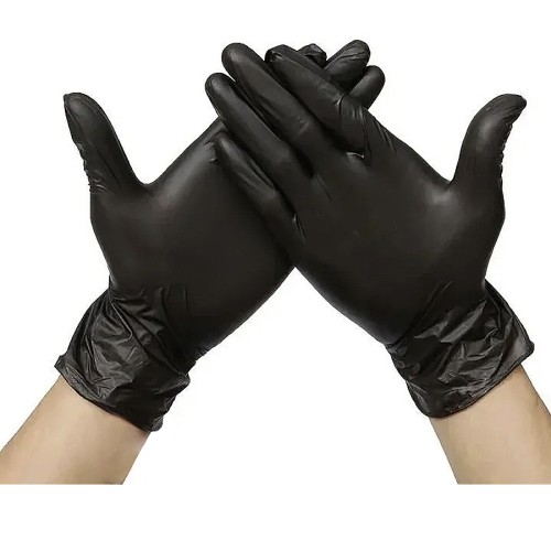 Dry Monster Ngloves - перчатки нитриловые нестирильные универсальные размер XL, черный (пара)