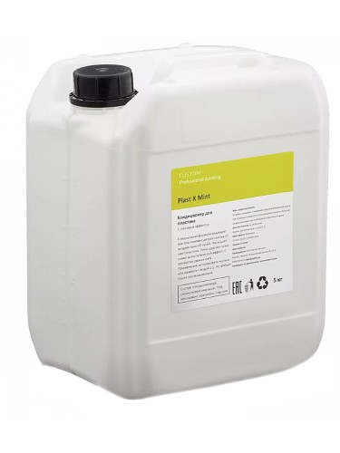 Custom "Plast X" - молочко с матовым эффектом для пластиковых деталей 5кг с ароматом мяты