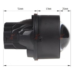 BI-LED линзы ZORKiY BF-300 Black Fog - 5500K (2шт)