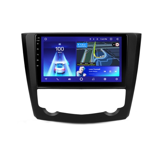 Штатная магнитола Teyes X1 Wi-Fi + 4G Renault Kadjar 2015-2017 9&quot; (2+32Gb)