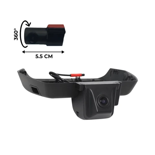 Штатный двухканальный видеорегистратор RedPower DVR-HV-G DUAL для Haval F7 2018-2023 (USB со стороны пассажира)