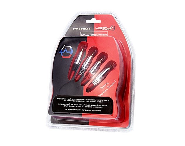 Межблочный RCA кабель 4RCA – 4RCA URAL (УРАЛ) PATRIOT 4RCA-PT5M