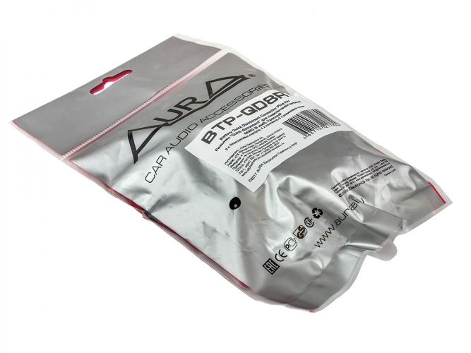 Быстросъемные терминалы для подключения питания AuRa BTP-QD8R красный (2шт)