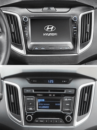 Переходная рамка для установки автомагнитолы Carav 22-949 HYUNDAI iX-25 2014+; Creta 2015+ 9"