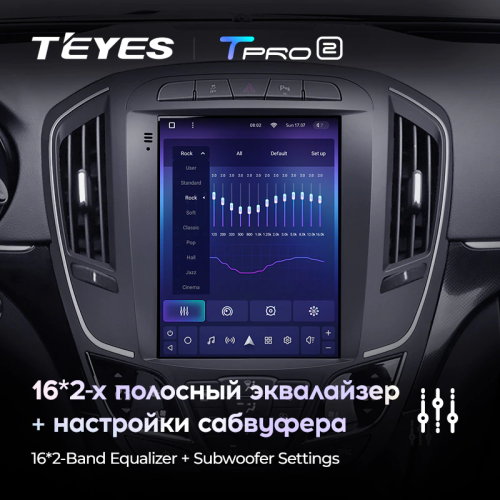 Штатная магнитола Teyes TPRO 2 Opel Insignia 1 DS 2013-2017
