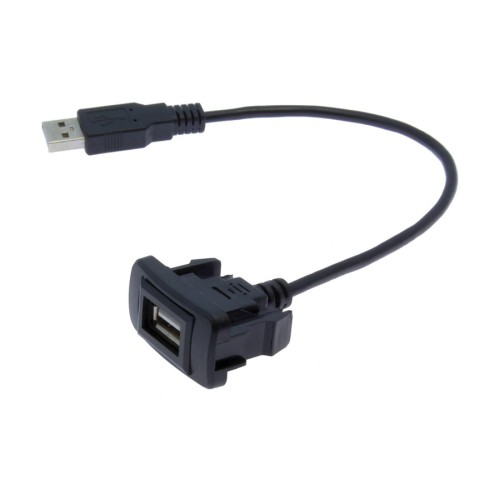 USB разъем в штатную заглушку для Toyota до 2010