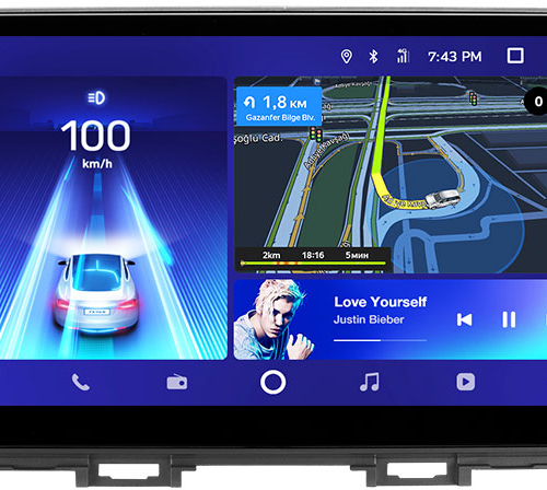 Штатная магнитола Teyes Тиайс CC4L with DTS® Audio 6+64G Toyota bB 2 QNC20 2005-2016 10"