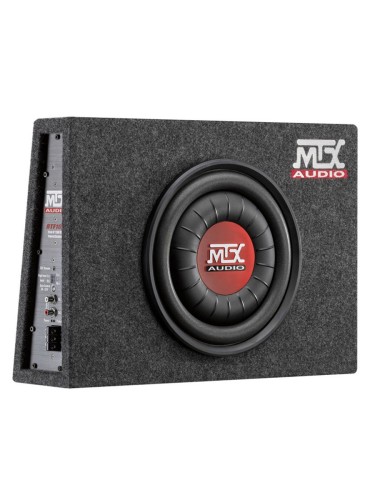 Активный автомобильный cабвуферный динамик MTX RTF10P 25 см