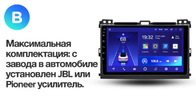 Установочный комплект Teyes для Toyota Land Cruiser Prado 120 / Lexus GX 2004-2009 9"