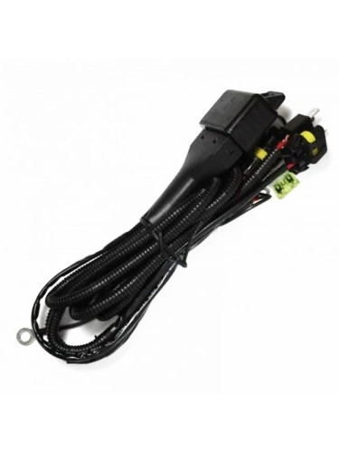 Проводка Dixel H4 HiLow WaterProof (Коса+Реле)