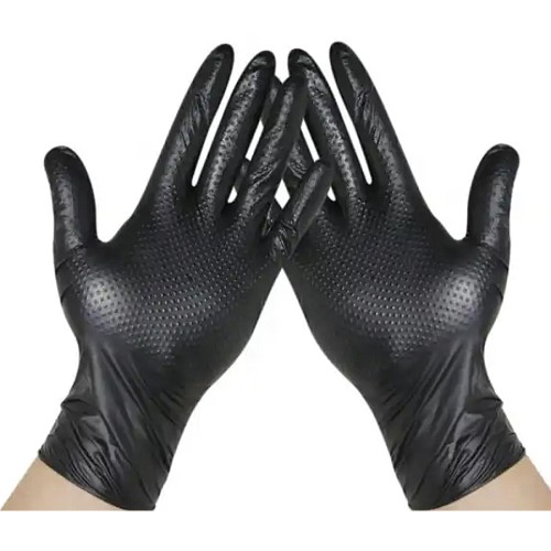 Dry Monster Ngloves Premium - перчатки нитриловые нестирильные универсальные с увеличенной плотностью размер XL, черный (пара)