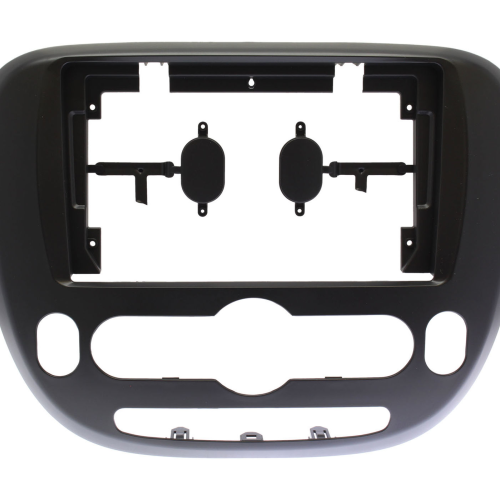 Рамка для установки в Kia Soul 2014 - 2016 9" дисплея (авто с климат-контролем)
