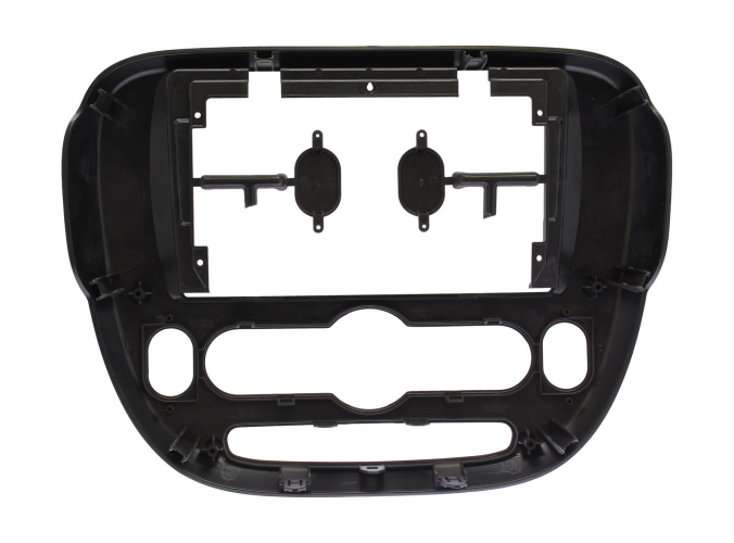 Рамка для установки в Kia Soul 2014 - 2016 9" дисплея (авто с климат-контролем)