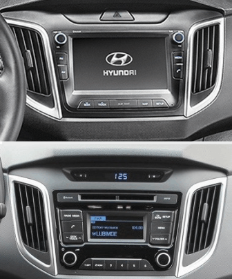 Переходная рамка для установки автомагнитолы Carav 22-656 HYUNDAI iX-25 2014+; Creta 2015+ 10&quot;