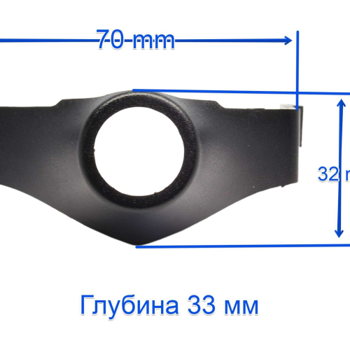 CAM-FAUQ3-1 адаптер для CAM-2F в решетку радиатора Audi Q3 2016-2019