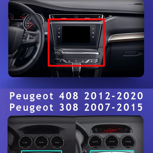 Установочный комплект Teyes для Peugeot 408 2012-2020 / 308 2007-2015 9"