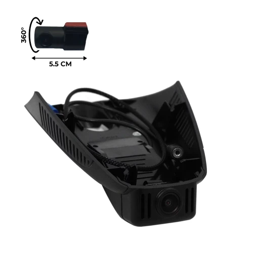Штатный двухканальный видеорегистратор RedPower DVR-MBC-G Dual для Mercedes C-Class, E-Class и GLC (черный)