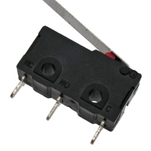 Микропереключатель SM5-03P 250V 3A на плату с пластиной 