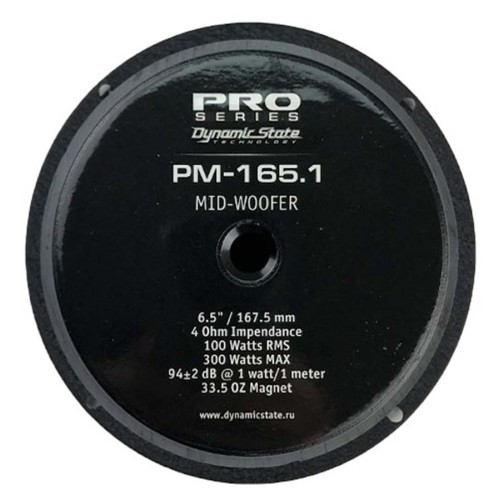 Dynamic State Pro Series PM-165.1 мидбас 6,5&quot; (16,5см) (1шт)