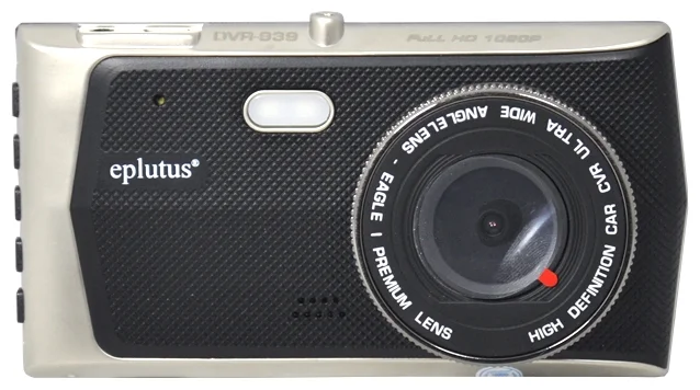 Видеорегистратор с 2-мя камерами Eplutus DVR-939