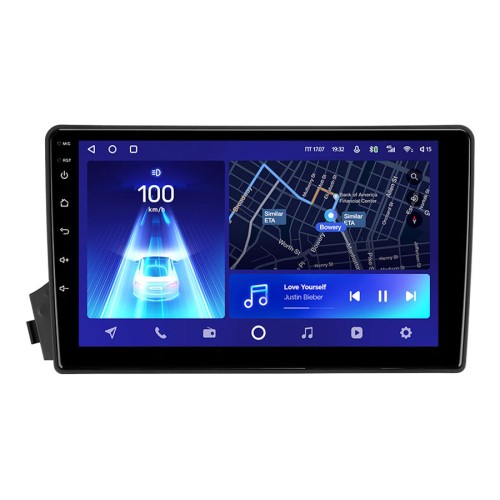 Штатная магнитола Teyes X1 Wi-Fi + 4G SsangYong Actyon C100 2005-2011 9" (2+32Gb)