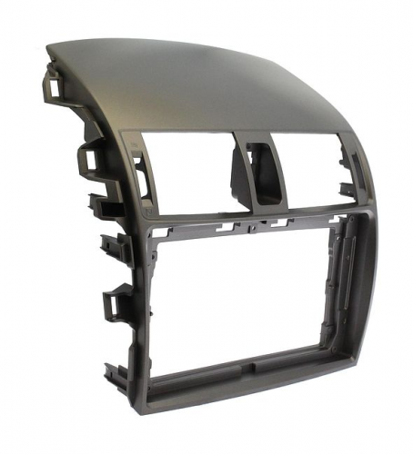 Рамка для установки в Toyota Corolla 2006-2013 (антрацит) 9" (левый руль)
