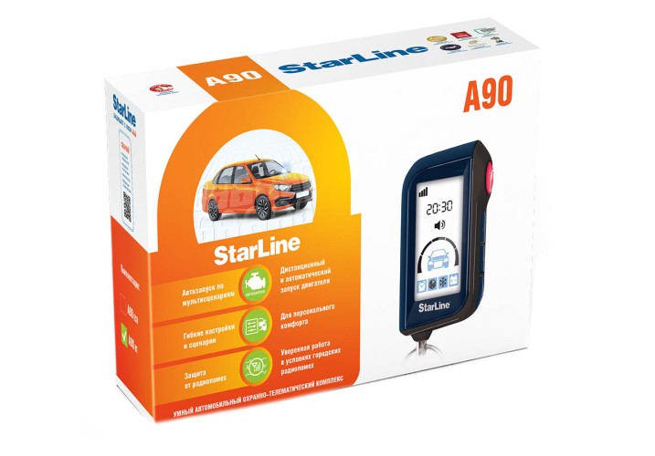 Автосигнализация StarLine A90 BT ECO