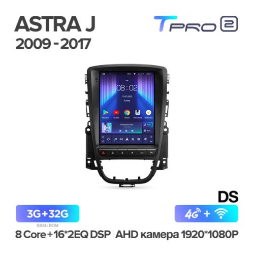 Штатная магнитола Teyes TPRO 2 Buick Excelle 2 2009-2015 / Opel Astra J (DS) 2009-2017