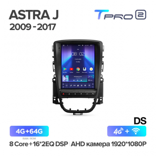 Штатная магнитола Teyes TPRO 2 Buick Excelle 2 2009-2015 / Opel Astra J (DS) 2009-2017