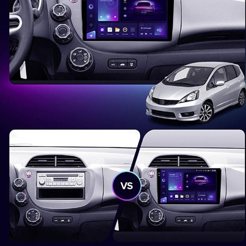 Штатная магнитола Teyes X1 Wi-Fi Honda Jazz 2 GG Fit 2 GE 2007-2014 10.2" (Left hand drive)