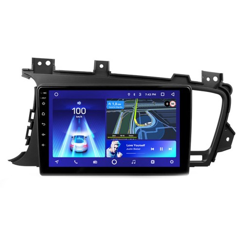 Штатная магнитола Teyes X1 Wi-Fi + 4G Kia Optima 3 TF 2010-2015 9" (F1) (2+32Gb)