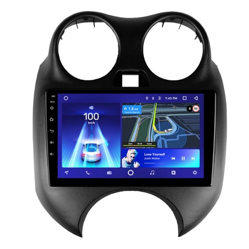 Штатная магнитола Teyes CC3 2K 360° Nissan March K13 2010-2013 9"
