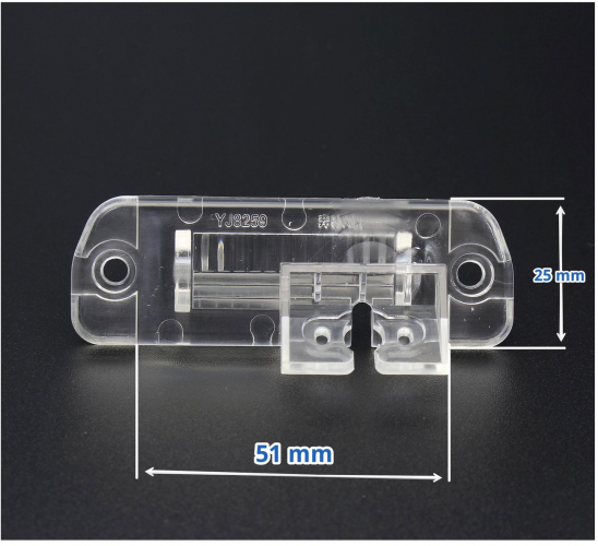 CAM-MRML адаптер в подсветку номера Mercedes ML (W164) / GL (X164) / R-class (W251)