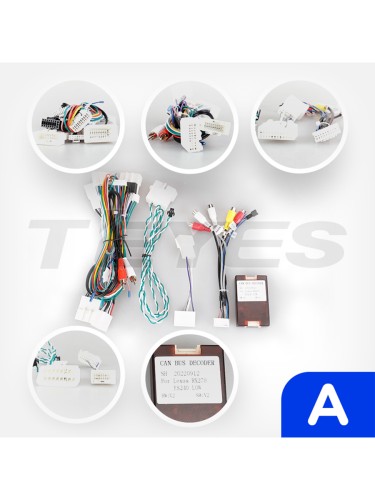 Установочный комплект Teyes для Lexus ES ES200 ES250 ES300h ES350 XV60 VI 6 2012-2018 9" (Вариант A) авто с монохромным экраном без джойстика