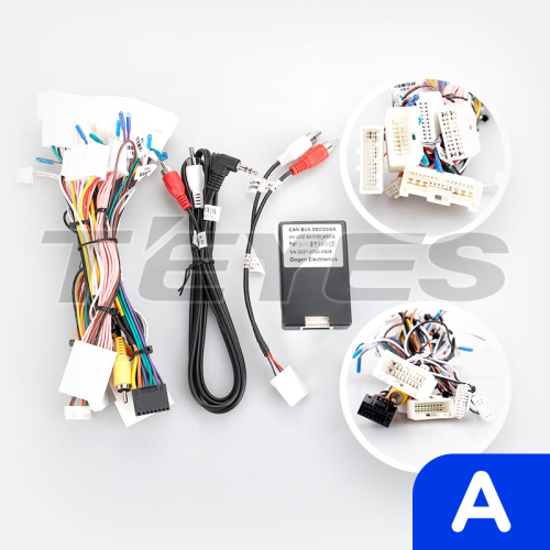 Установочный комплект Teyes для Lexus ES350 5 V XV40 2006-2012 9" (Вариант A) авто с монохромным дисплеем