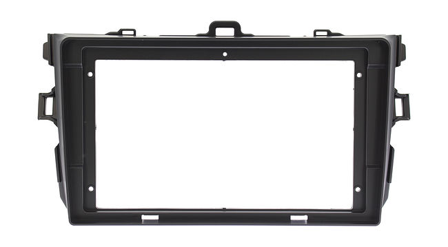 Рамка для установки в Toyota Corolla Axio, Fielder 2006-2013 (чёрная) 9" дисплея