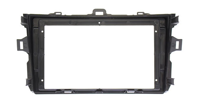 Рамка для установки в Toyota Corolla Axio, Fielder 2006-2013 (чёрная) 9" дисплея