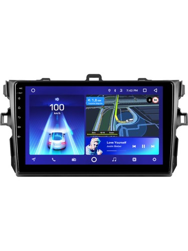 Штатная магнитола Teyes CC3L Toyota Corolla 10 E140 E150 2006-2013 9" (Вариант B)