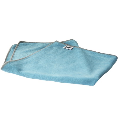 Dry Monster - микрофибра с коротким плотным ворсом 40х40см, 350гр/м, голубой серый оверлок