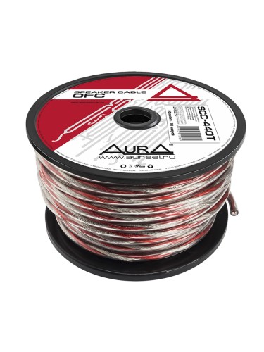 Акустический кабель AuRa SCC-440T 2*4mm (12AWG) 1м