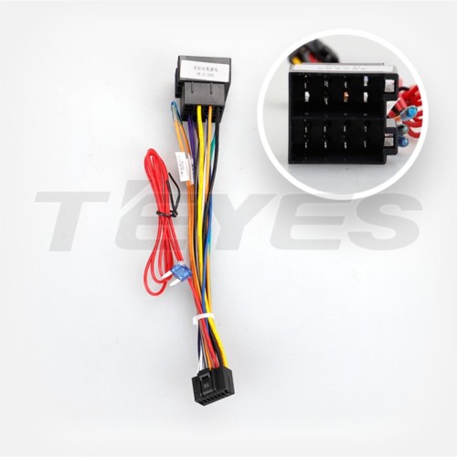 Штатная магнитола Teyes CC3L Lada Priora I 1 2007-2013 9" (F2) часы снизу