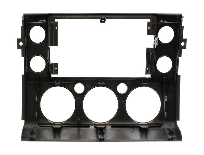 Рамка для установки в Toyota FJ Cruiser 2006-2018 9" дисплея (серая)