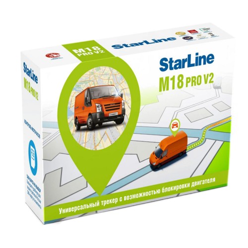 GPS-маяк StarLine M18 Pro v2 Glonass-GPS