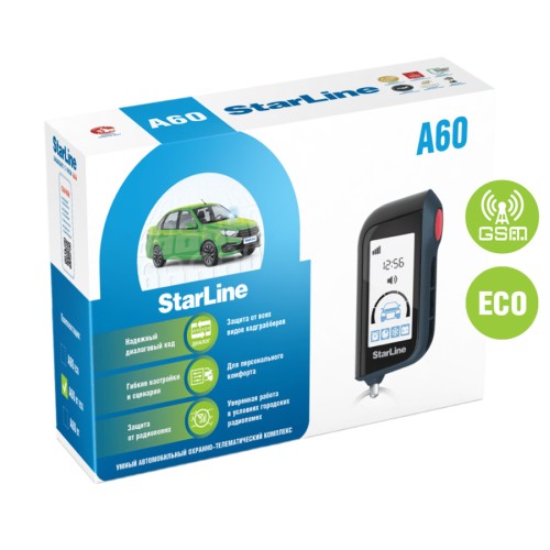 Автосигнализация StarLine A60 BT GSM ECO