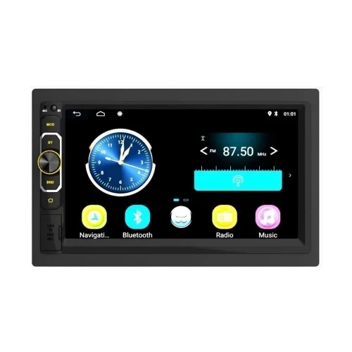 Автомагнитола Takara ES-7232 андроид 7 дюймов (2din, Android 8.1, LCD, Wi-Fi, GPS, Bluetooth)